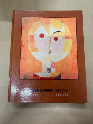 Human Learning Jeanne Ellis Ormrod Third Edition Illustrated Textbook