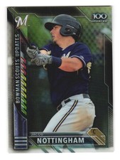 2016 Bowman Chrome Scouts' Top 100 Updates #BSU-JN Jacob Nottingham  