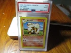 Pokemon 1st Ed Base Set French Arcanine (Arcanin) 23/102 PSA 9 MINT FreeShipping