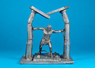 Samson's Last Feat - Collectible Tin Miniature Scale 1:32 Height 54 mm