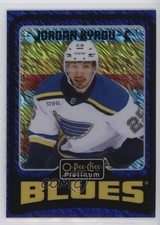 2024-25 O-Pee-Chee Platinum Retro Blue Luster 27/100 Jordan Kyrou #R53 0he