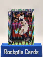 2025 Topps Chrome - Mookie Betts #50 RayWave Refractor