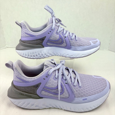 Women's Nike Legend React 2 Purple Agate w/Gray Running Shoe EUC Size 7