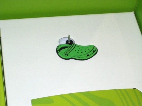 Bark CROCS Dog Boots 4 Pc Slime Green Medium Limited Edition Shoes M New in Box - Picture 2 of 5