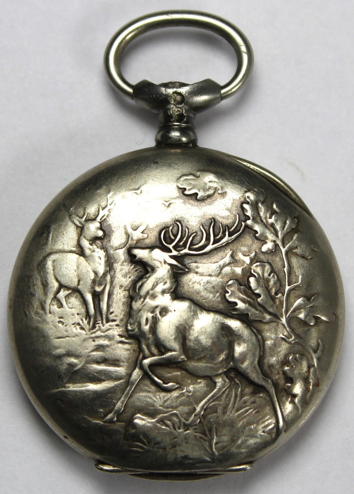 1884 Elgin Grade 67 8s 15j Pocket Watch w/ FANCY Embossed Case - Parts/Repair