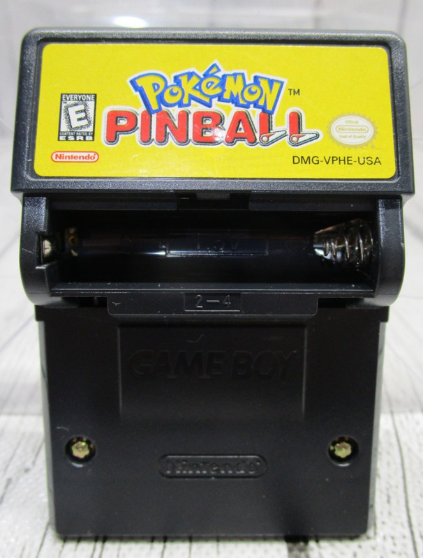 Pokemon Pinball (Nintendo Game Boy Color) Missing Battery Cover