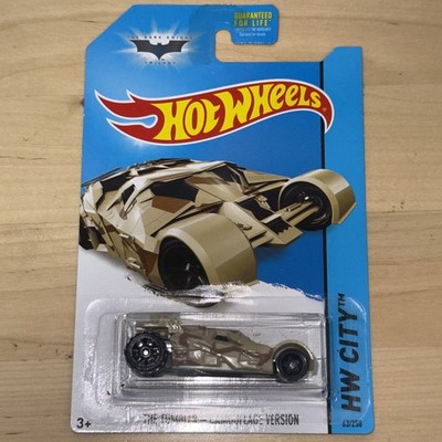 2013 Mattel Toys Hot Wheels HW City The Tumbler Camouflage Version MIP