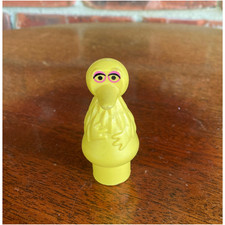 Vintage Muppets 2.5" Big Bird Yellow Orange Sesame Street Great Condition 