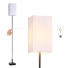 Floor Lamp, 3-Way Touch Control Dimmable Standing Lamp with Sturdy Marble Bas...