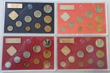 4 x KMS 1977, 1980, 1981, 1988. UdSSR CCCP Sowjetunion Russland