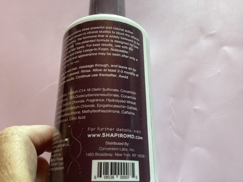 Shapiro md shampoo triple action hair formula new 9.5 oz 🥰 - Picture 7 of 8