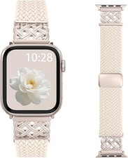 Magnetic Braided Stretchy Band For Apple Watch Series 11 10 38mm 40mm 41mm 42mm