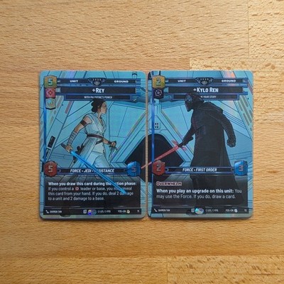 Star Wars Unlimited 2025 Galactic Championship Rey & Kylo Ren