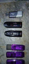 6 PACK OF 256 gb USB flash drive with extra 128 gb USB flash drive free