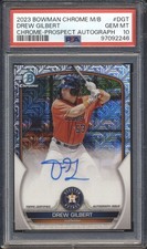 2023 Bowman Chrome Prospect Mega Box AUTO Drew Gilbert ROOKIE PSA 10 GIANTS