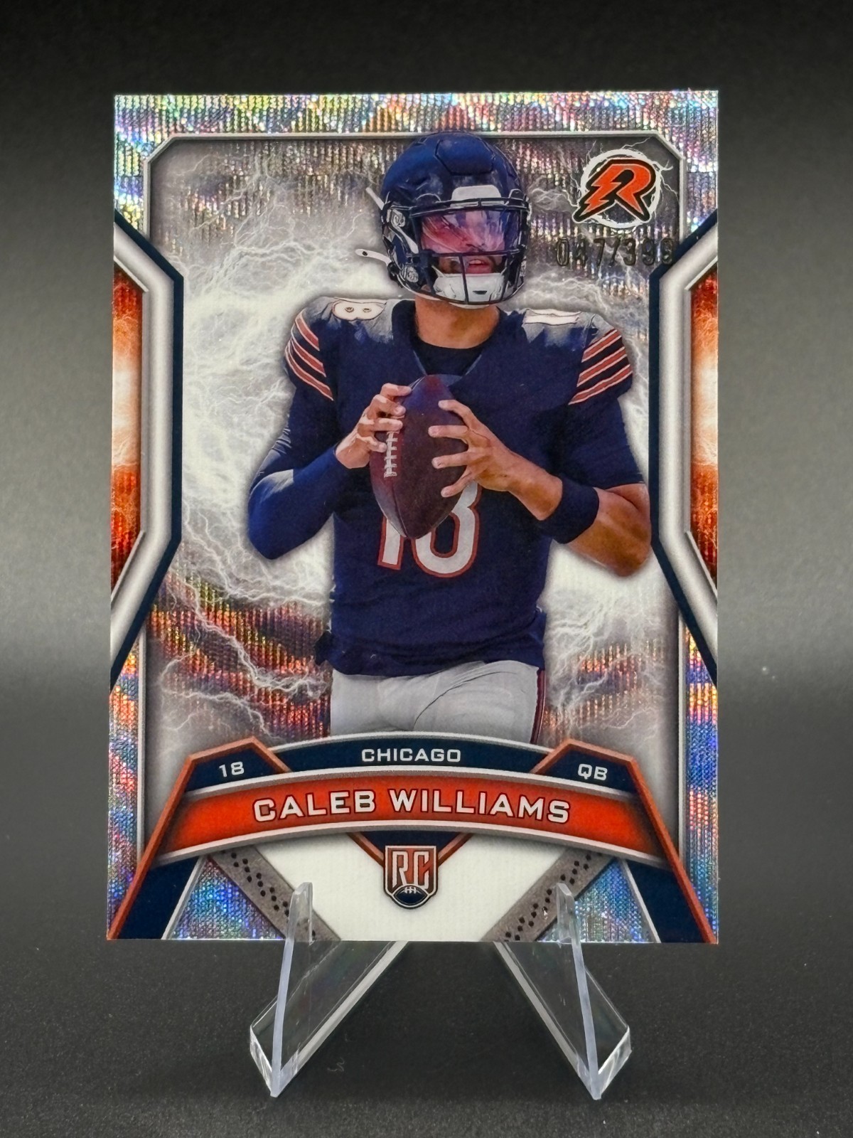 2024 Topps Resurgence Surge CALEB WILLIAMS RC #117 /399 🔥 [RC] Chicago Bears