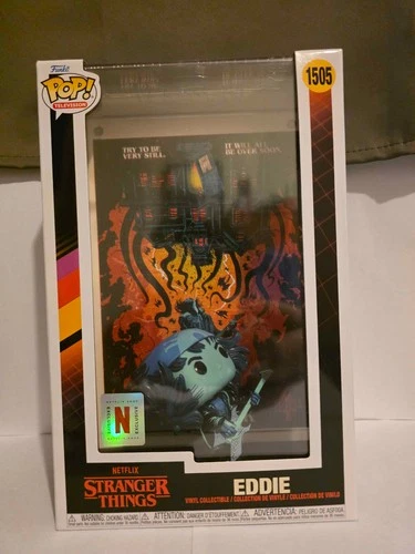 Funko POP! Comic Cover: Stranger Things Piggyback Eddie Netflix Exclusive #1505