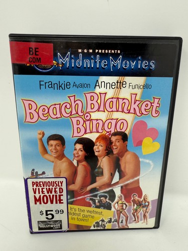 Beach Blanket Bingo Annette Funicello Frankie Avalon DVD - Picture 2 of 7