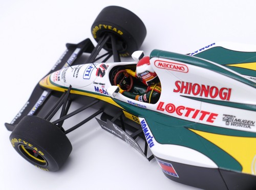 TECHNO MODEL LOTUS MUGAN HONDA 109 J HERBERT BELGIAN GP 1994 1-18 F1 - Picture 5 of 6