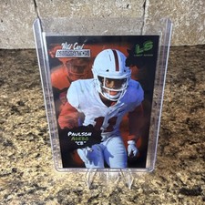 Wild Card Alumination 2021 Paulson Adebo Light Show #LS32 Football Trading Card