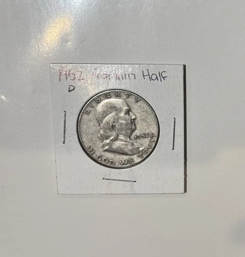 1952-D Franklin Half Dollar 90% Silver | VF/XF | Denver Mint | C3 Collectables