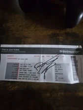 all signed ufc fight night ticket,2 headrush shirts and fightvill dvd