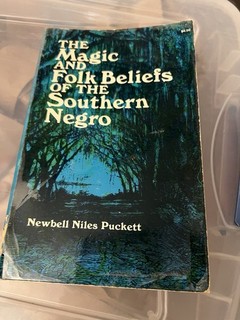 FOLK BELIEFS OF THE SOUTHERN NEGRO by Newbell Niles Puckett 1969