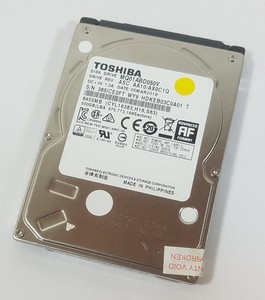500GB Toshiba MQ01ABD050V SATA 2,5" Notebook Festplatte 5400RPM