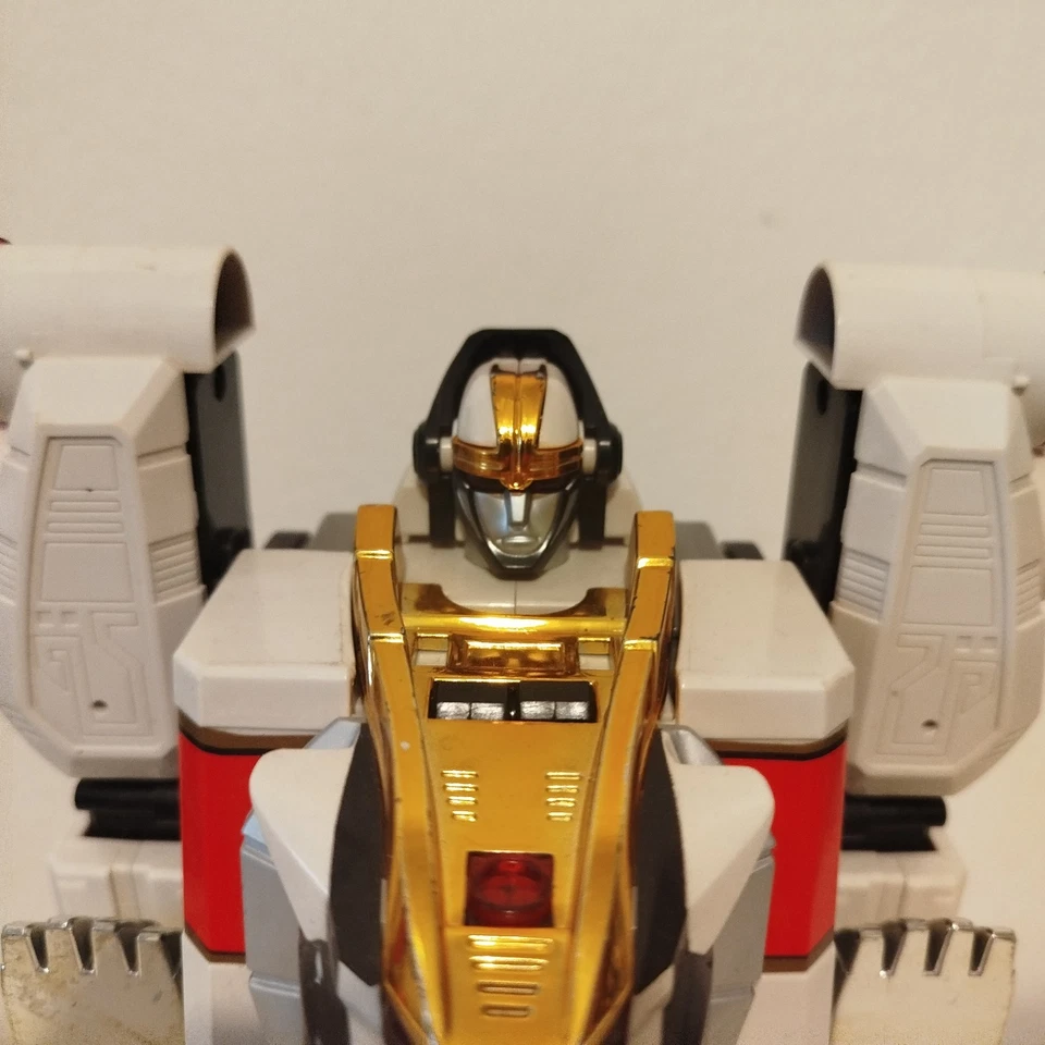 POWER RANGERS WHITE TIGERZORD BANDAI 1994 - Robot - FUNZIONANTE - Immagine 4 di 4