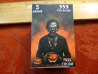 Pan Silver Company Colorized Zombie Sealed 5 Grams .999 Fine Silver LE 1000