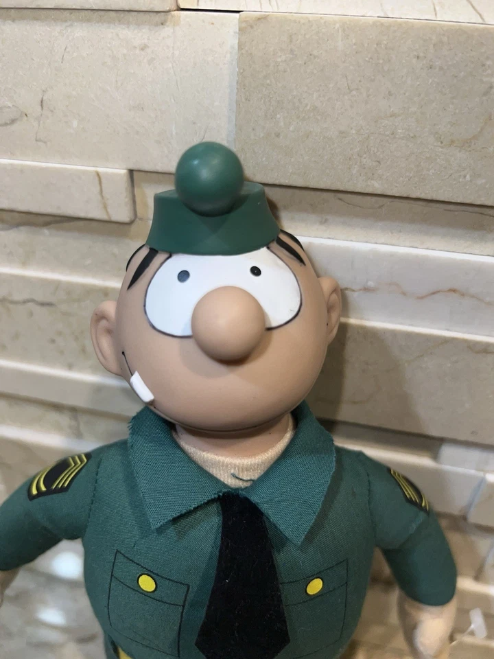 "Muñeco de peluche Beetle Bailey Camp Swampy Sargent Orville Snorkel 9,5"" 2000 woks de juguete" Foto 2 de 4