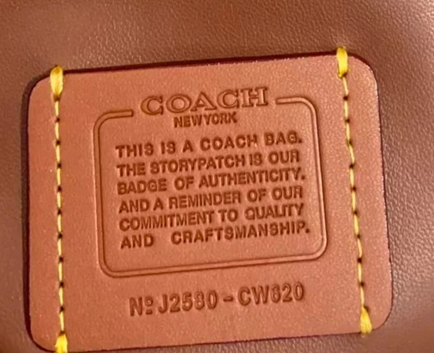 Coach Suede Tabby Shoulder Bag 26 Quilted Brass/Warm Brown CW620 NWT