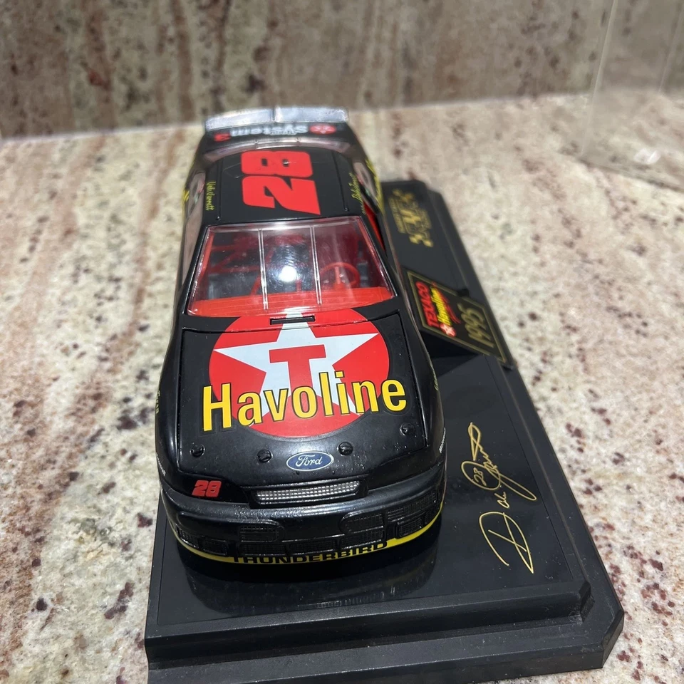 1995 Racing Champions Dale Jarrett #28 Texaco Havoline 1:24 Diecast Bank - Image 3 of 4