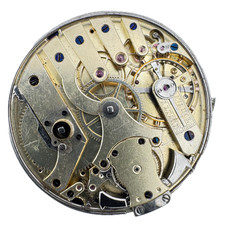 Antique 40mm High Grade Quarter Repeater Key Wind Pocket Watch Movement Swiss