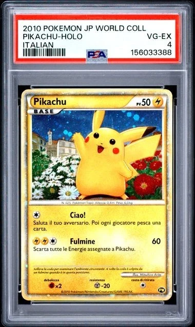 Pikachu Pokémon TCG Professional Sports Authenticator (PSA