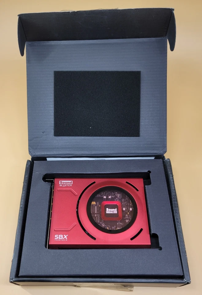 Tarjeta de sonido interna para juegos Creative Sound Blaster Z SE PCI-e y DAC, 24 bits Foto 4 de 4