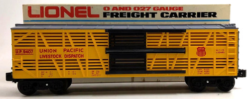 Lionel 6-9407 calibre O Union Pacific Stock Car LN/C8 # 407 | Zustand: Used