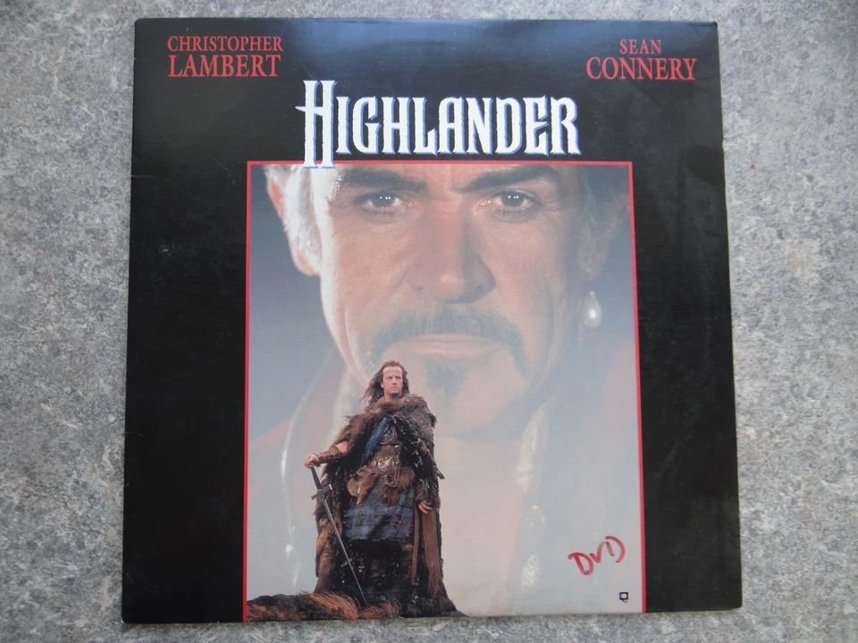 Highlander USA US Laser Disc LD Film Video CD Laserdisk Sean Connery Englisch - Bild 2 von 4