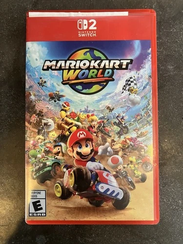 Mario Kart World by Nintendo Multiplayer Racing Game Nintendo Switch 2 E Rated