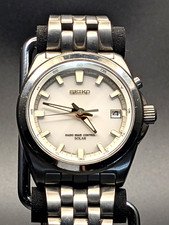 Seiko World Time Solar Titanium Herrenuhr 7B22-0AL0 41mm Saphir