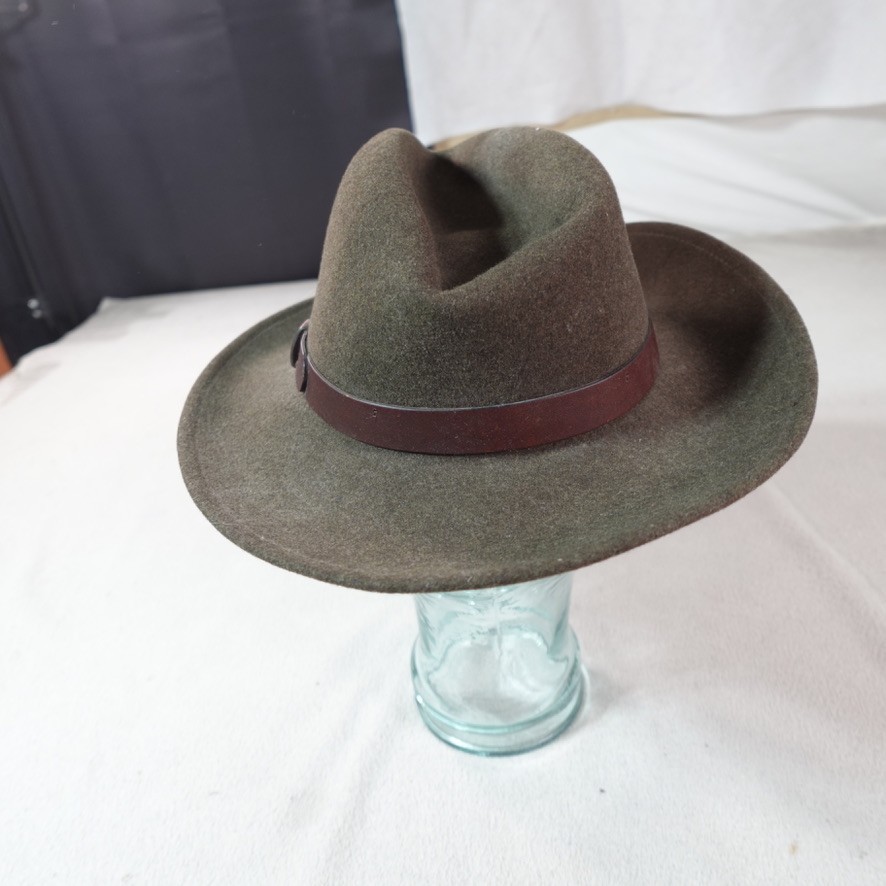 Pendleton Fedora Hat Mens Medium Brown Indianan J… - image 5