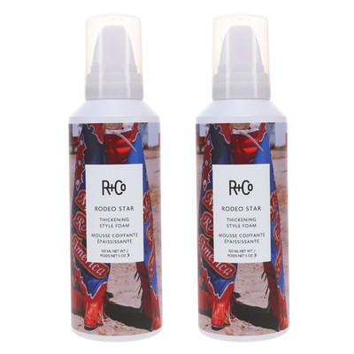 R+Co RODEO STAR Thickening Style Foam 5 oz 2 Pack