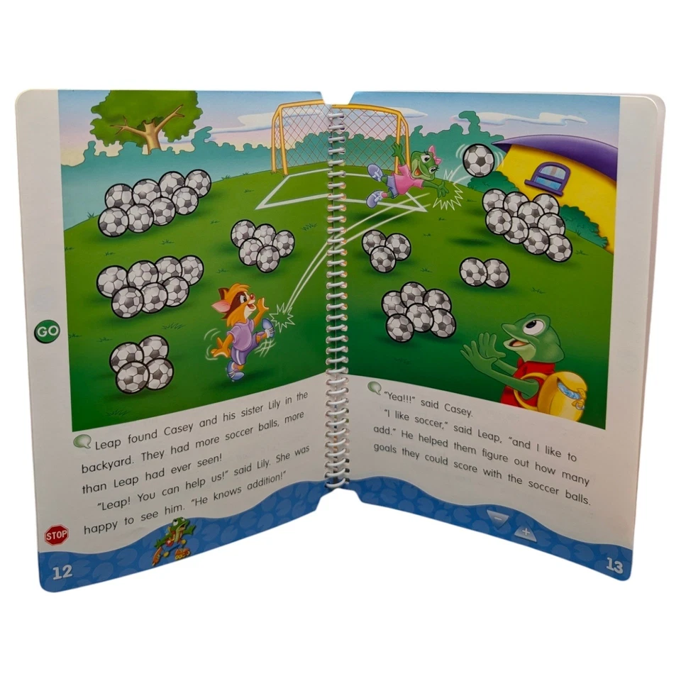 Libros de matemáticas LeapFrog LeapStart Leap 1 - Juego de aprendizaje preescolar y grado 1 Foto 4 de 4