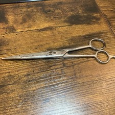 Vtg Forged Steel Barber Hair Cutting Shears Scissors 7.5  USA Salon RH