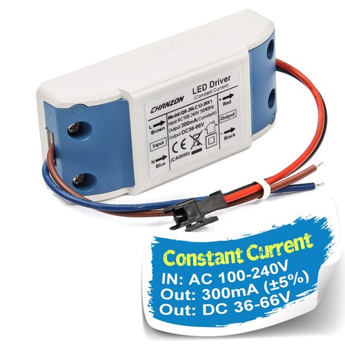 Chanzon LED Driver 300mA (Constant Current Output) 36V-66V (Input 100 ...