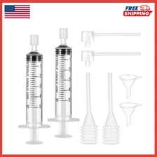 8 Pcs Perfume Refill Tool Kit, Perfumes Syringe Extractor Plastic Clear Perfume