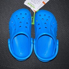 CROCS Toddler Baya CLASSIC CLOG Sandal Size C8 Ocean Blue NWT
