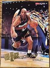 Charles Barkley 1996-97 NBA Hoops Hipnotized Card #H15 Suns NBA HOF Free Ship