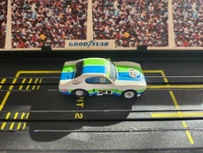 Ford AFX G Plus Capri RS2600 No 21 Goodyear White Blue Lime Slot Car Used