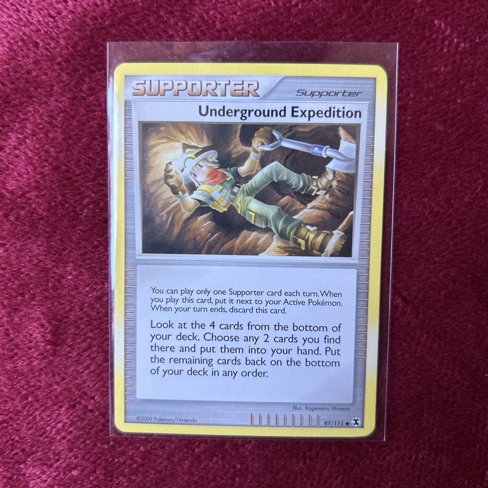 Underground Expedition 97/111 - Pokemon Uncommon Card Rising Rivals - LP